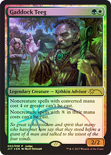 (Promo-Judge)Gaddock Teeg/ガドック・ティーグ【英語】