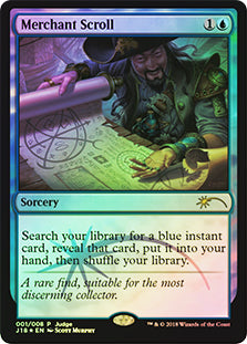 (Promo-Judge)Merchant Scroll/商人の巻物【英語】