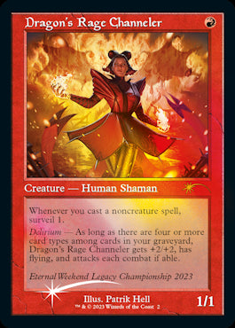 【Foil】(Promo-PEWK)Dragon's Rage Channeler/ドラゴンの怒りの媒介者【英語】