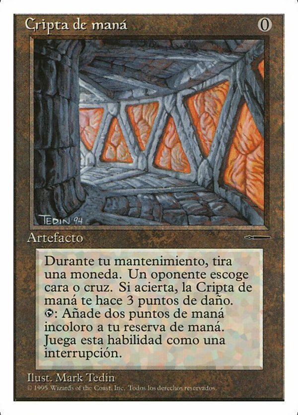 (Promo-Book)Mana Crypt/魔力の墓所【スペイン語】