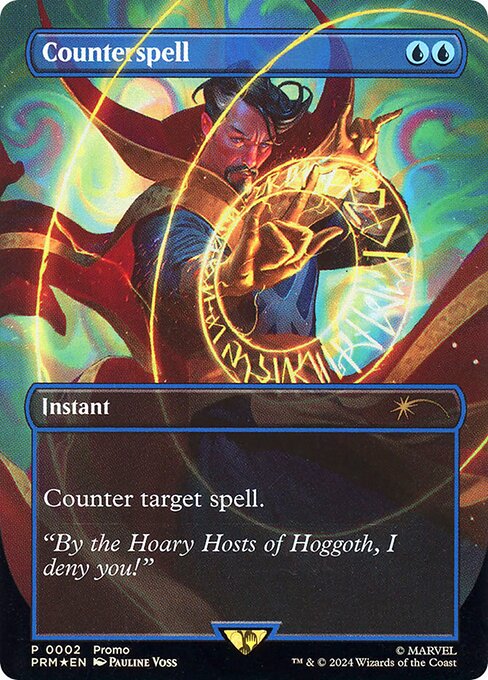 【Foil】(Promo-Convention)Counterspell/対抗呪文【No.0002】【英語】