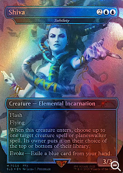 【FOIL】(SLD-MW)Subtlety/緻密【7005】【英語】シヴァ