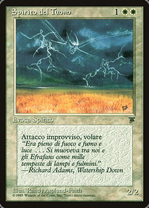 Thunder Spirit イタリア語 LEG-RW)Thunder Spirit【イタリア語】 – ENNDAL GAMES