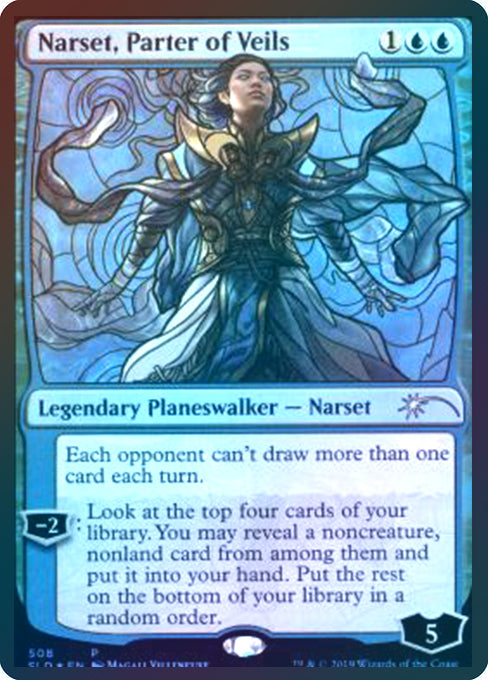 MTG 覆いを割く者、ナーセット 2枚セット SLD Foil Foil】《覆いを割く者、ナーセット/Narset, Parter of Veils
