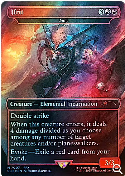 FOIL】(SLD-MR)Fury/激情【7007】【日本語】イフリート – ENNDAL GAMES