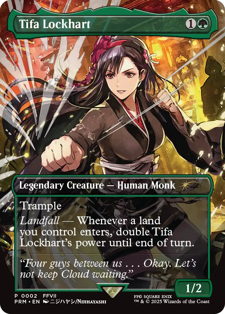 Foil】(Promo-Command_Fest)Tifa Lockhart/ティファ・ロックハート