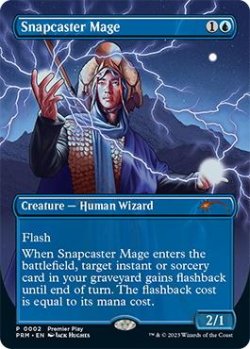 画像1: 【FOIL】(Promo- Premier Play)Snapcaster Mage/瞬唱の魔道士(ENG)