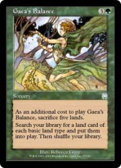 画像1: 【Foil】(APC-UG)Gaea's Balance/ガイアの均衡(日,JP)