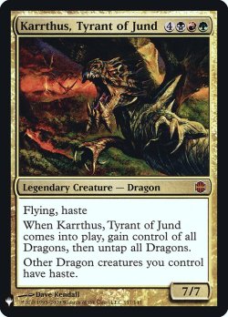 画像1: 【Foil】(MB1-MM)Karrthus, Tyrant of Jund/ジャンドの暴君、カーサス(英,EN)