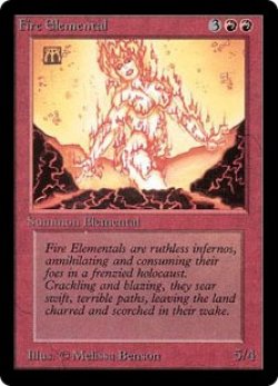 画像1: (LEB-UR)Fire Elemental/炎の精霊