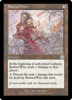 画像1: 【Foil】(MMQ-UA)Barbed Wire/有刺鉄線(英,EN)