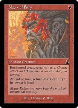 画像1: 【Foil】(UDS-CR)Mark of Fury/憤怒の仮面(英,EN)