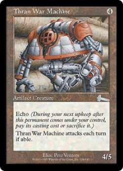 画像1: 【Foil】(ULG-UA)Thran War Machine/スランの戦争機械(英,EN)