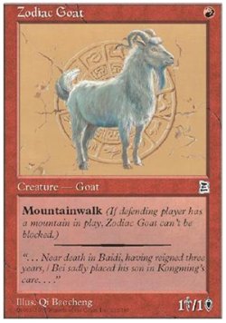 画像1: (PO3-Common)Zodiac Goat/黄道の山羊(英,English)