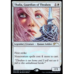 画像: (Promo-WMCQ)Thalia, Guardian of Thraben/スレイベンの守護者、サリア(英,EN）FOIL