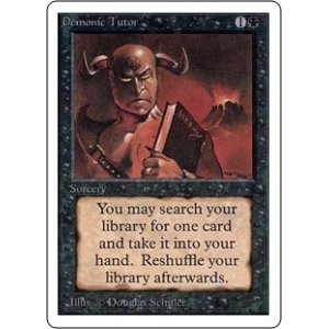 画像: (2ED-UB)Demonic Tutor/悪魔の教示者