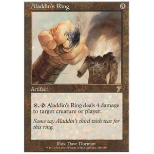 画像: $FOIL$(7ED-R)Aladdin's Ring/アラジンの指輪(日,JP)