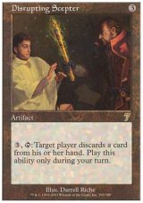 画像: $FOIL$(7ED-R)Disrupting Scepter/破裂の王笏(日,JP)