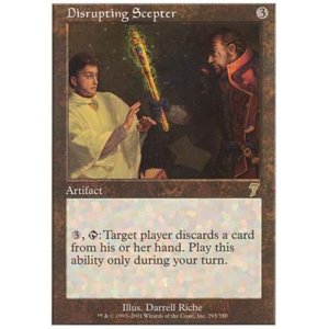 画像: $FOIL$(7ED-R)Disrupting Scepter/破裂の王笏(日,JP)