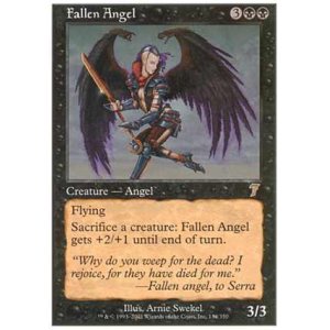 画像: $FOIL$(7ED-R)Fallen Angel/堕天使(日,JP)