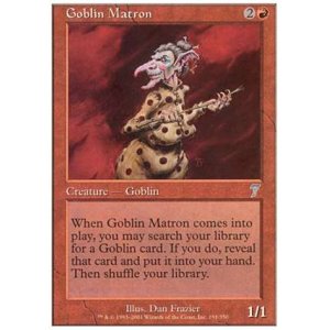 画像: $FOIL$(7ED-U)Goblin Matron/ゴブリンの女看守(日,JP)