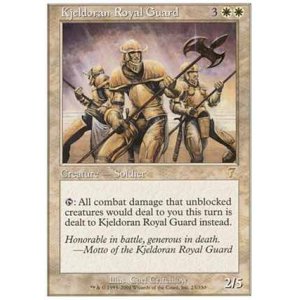 画像: $FOIL$(7ED-R)Kjeldoran Royal Guard/キイェルドーの近衛隊(日,JP)