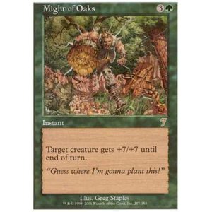 画像: $FOIL$(7ED-R)Might of Oaks/樫の力(日,JP)