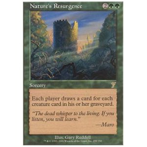 画像: $FOIL$(7ED-R)Nature's Resurgence/自然の復活(日,JP)