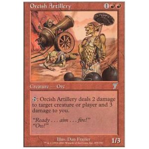 画像: $FOIL$(7ED-U)Orcish Artillery/オーク弩弓隊(日,JP)