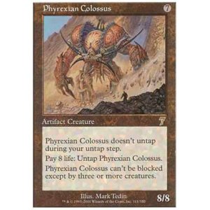 画像: $FOIL$(7ED-R)Phyrexian Colossus/ファイレクシアの巨像(日,JP)