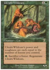 画像: $FOIL$(7ED-R)Uktabi Wildcats/ウークタビー・ワイルドキャット(日,JP)