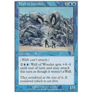 画像: $FOIL$(7ED-R)Wall of Wonder/驚きの壁(日,JP)