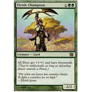 画像: (8ED-R)Elvish Champion/エルフのチャンピオン(JP)