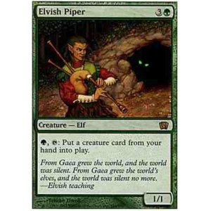 画像: (8ED-R)Elvish Piper/エルフの笛吹き(JP)