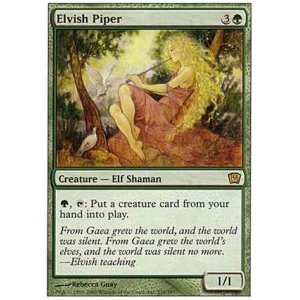 画像: (9ED-R)Elvish Piper/エルフの笛吹き(JP)