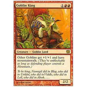 画像: (9ED-R)Goblin King/ゴブリンの王(英,ENG)