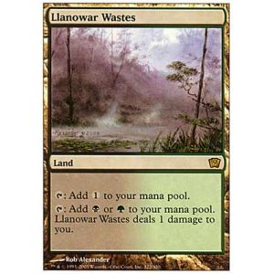 画像: (9ED-R)Llanowar Wastes/ラノワールの荒原(英,ENG)