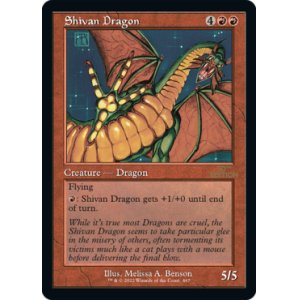 画像: 【旧枠】(A30-RR)Shivan Dragon/シヴ山のドラゴン