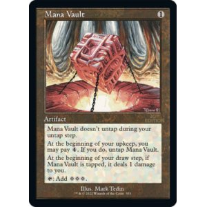 画像: 【旧枠】(A30-RA)Mana Vault/魔力の櫃