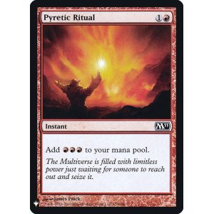 画像: 【Foil】(MB1-CR)Pyretic Ritual/発熱の儀式(英,EN)