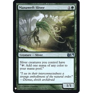 画像: 【Foil】(MB1-UG)Manaweft Sliver/マナ編みスリヴァー(英,EN)