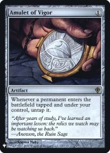 画像: 【Foil】(MB1-RA)Amulet of Vigor/精力の護符(英,EN)