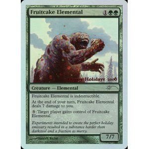 画像: 【Foil】(Promo-HHO)Fruitcake Elemental (2006年Holiday Promo)