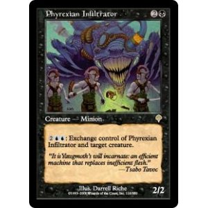 画像: 【Foil】(INV-RB)Phyrexian Infiltrator/ファイレクシアの浸透者(日,JP)