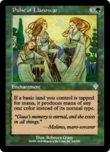 画像: 【Foil】(INV-UG)Pulse of Llanowar/ラノワールの脈動(日,JP)