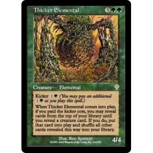 画像: 【Foil】(INV-RG)Thicket Elemental/茂みの精霊(日,JP)