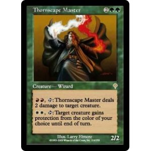 画像: 【Foil】(INV-RG)Thornscape Master/荊景学院の師匠(日,JP)