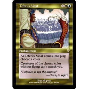 画像: 【Foil】(INV-RM)Teferi's Moat/テフェリーの濠(日,JP)