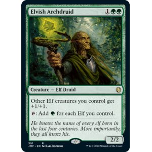 画像: (JMP-RG)Elvish Archdruid/エルフの大ドルイド(英,EN)