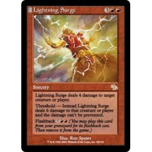 画像: 【Foil】(JUD-RR)Lightning Surge/稲妻の波動(英,EN)